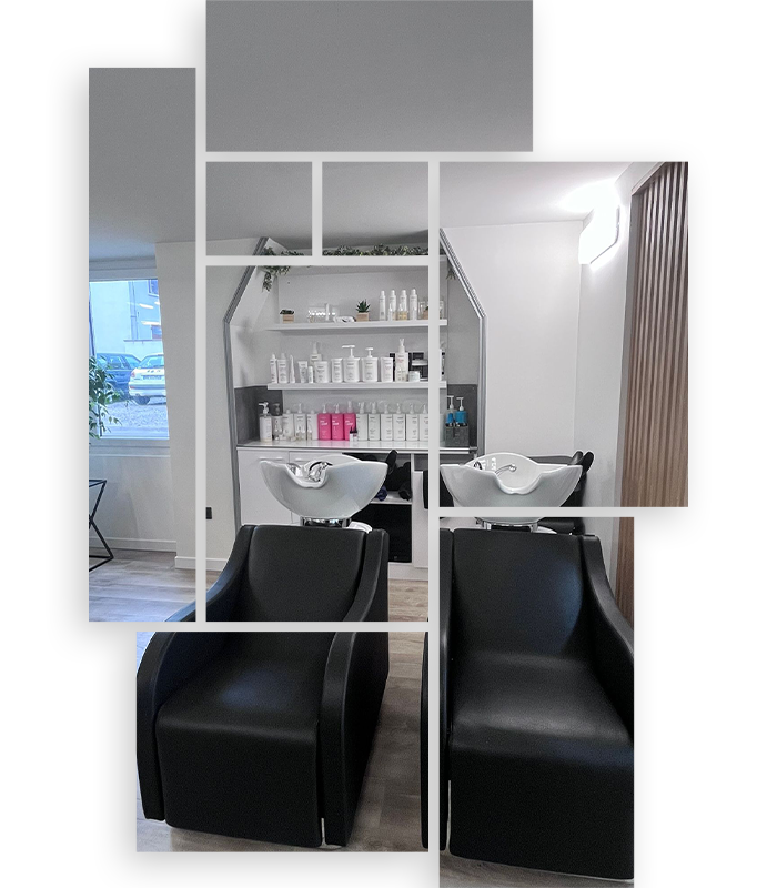 Bacs de lavage salon coiffure